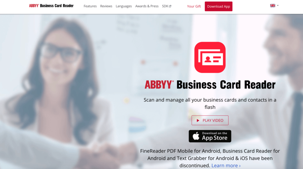 ABBYY Business Card Reader